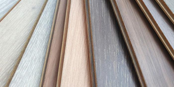 Image showing different hardwood flooring options