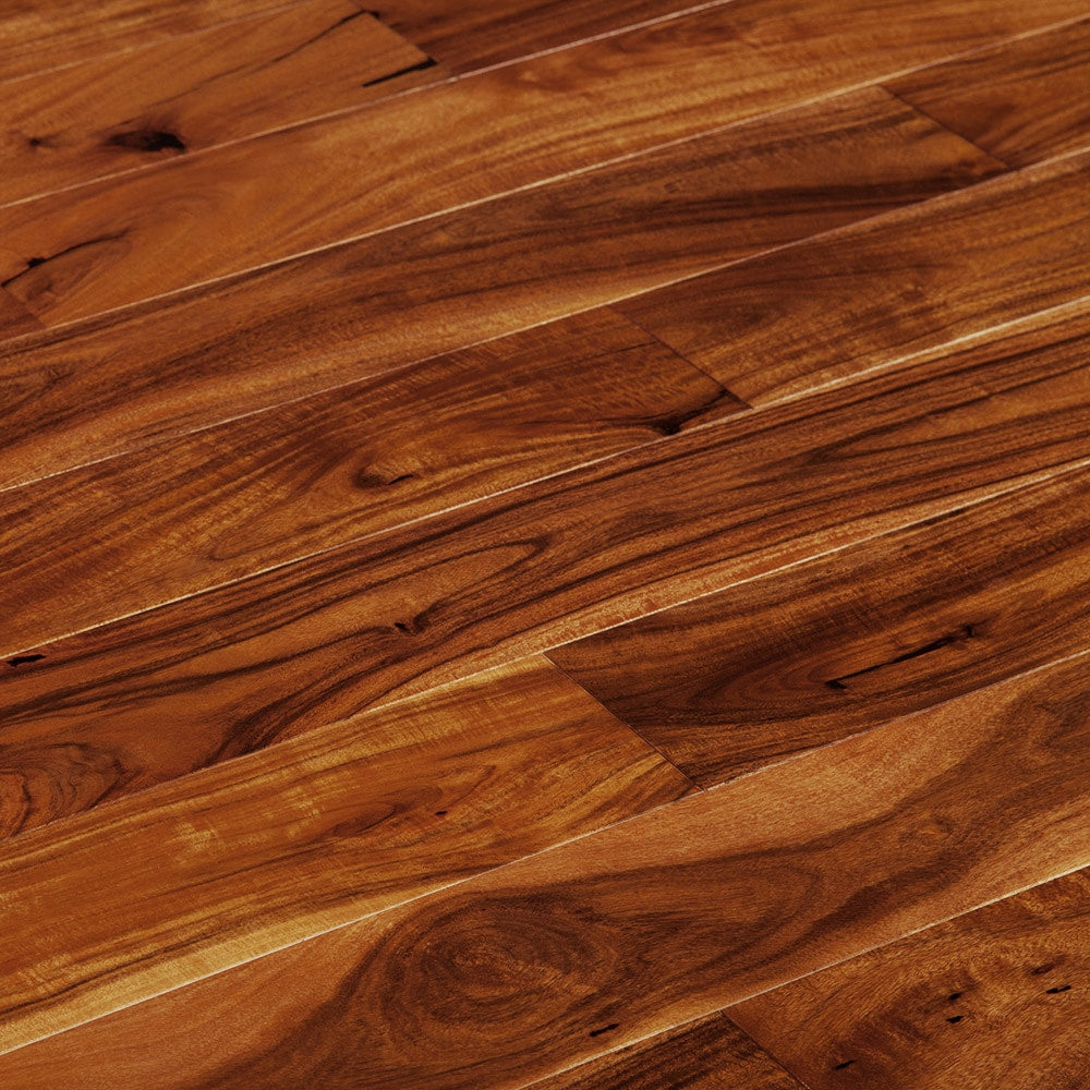 tobacco canyon acacia Road 3" Tropical Handscraped Acacia Solid Hardwood