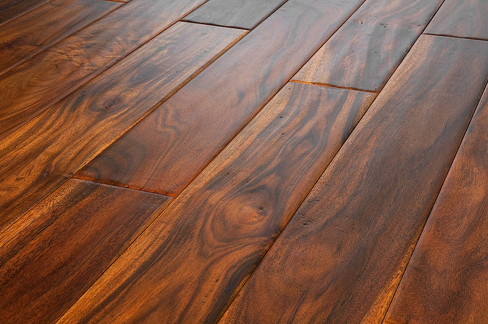 Tropical Handscraped Acacia Solid Hardwood Flooring – BuildDirect