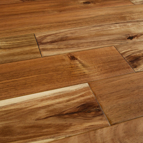 Tropical Handscraped Acacia Solid Hardwood Flooring in Acacia
