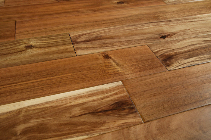 Tropical Handscraped Acacia Solid Hardwood Flooring 1