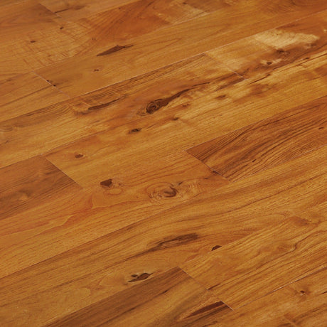 Tropical Handscraped Acacia Solid Hardwood Flooring in Mongolian Teak