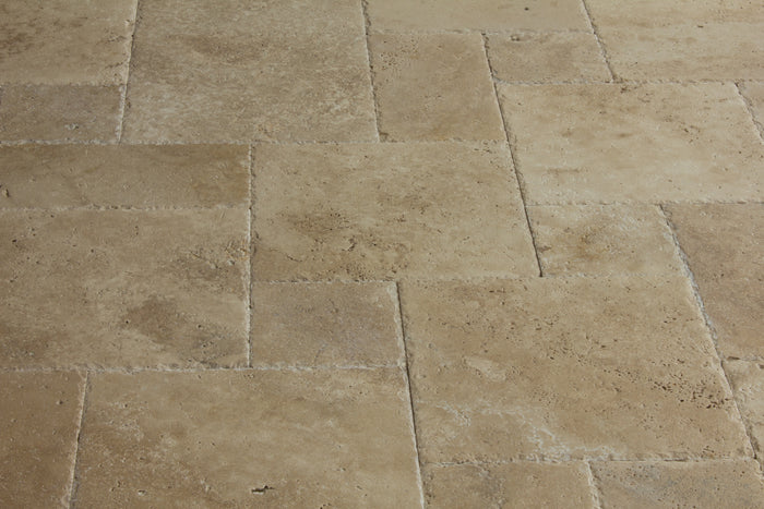 Antique Pattern Travertine Flooring Tiles 3