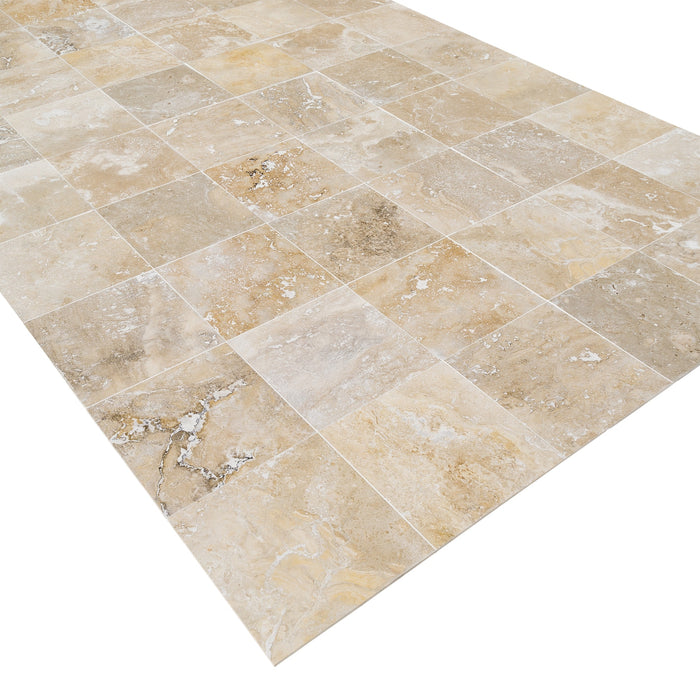 Honed and Filled Travertine Flooring Tiles 2