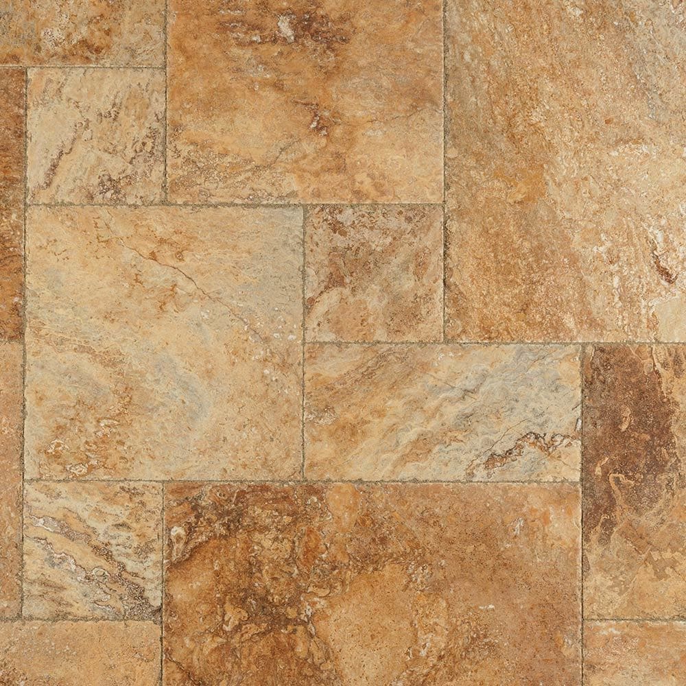 Antique Pattern Travertine Flooring Tiles