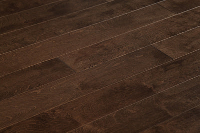 Old West Handscraped Maple Engineered Hardwood Flooring — Maple - Latte