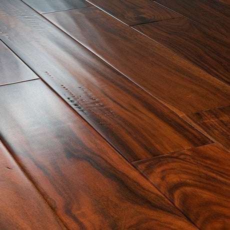 Acacia Engineered Hardwood Flooring in 3mm Acacia Handscraped Cognac