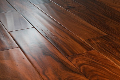 Acacia Engineered Hardwood Flooring — 3mm Acacia Handscraped Cognac