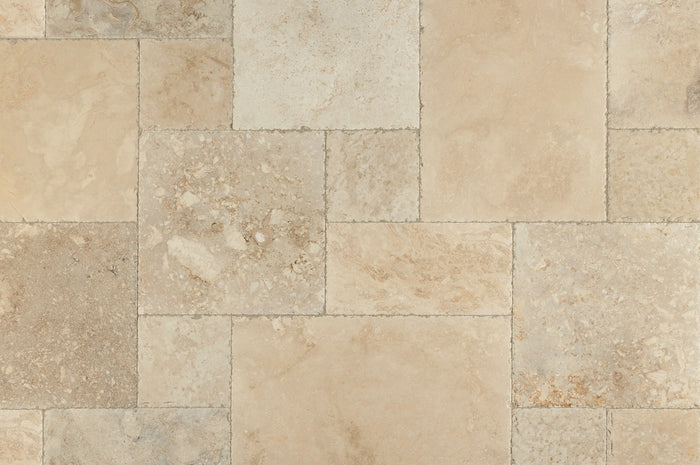 Antique Pattern Travertine Flooring Tiles 4