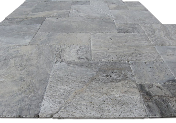 Antique Pattern Travertine Flooring Tiles 5