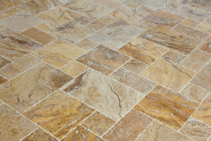 Antique Pattern Travertine Flooring Tiles