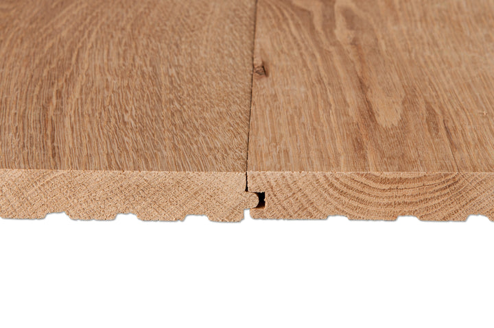 Tungston Unfinished Oak Solid Hardwood Flooring — White Oak - Common #1 / 4"