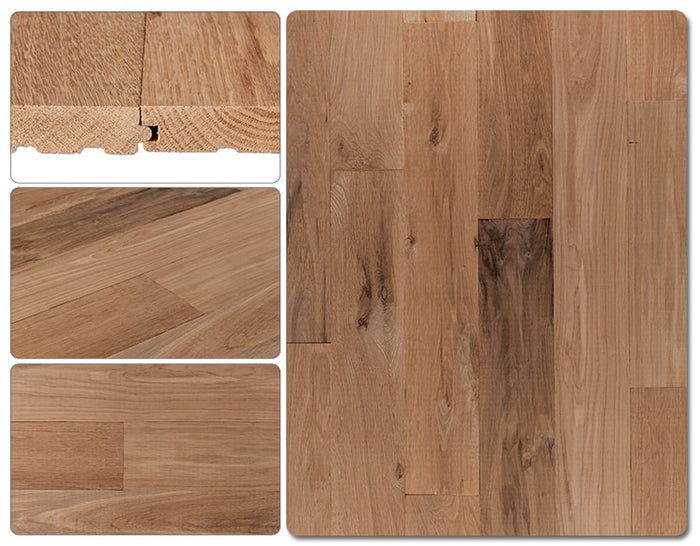 Tungston Unfinished Oak Solid Hardwood Flooring 5