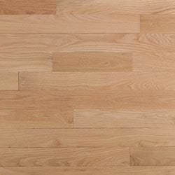 Red Oak Unfinished Solid Hardwood Flooring in Red Oak - Select — view 2