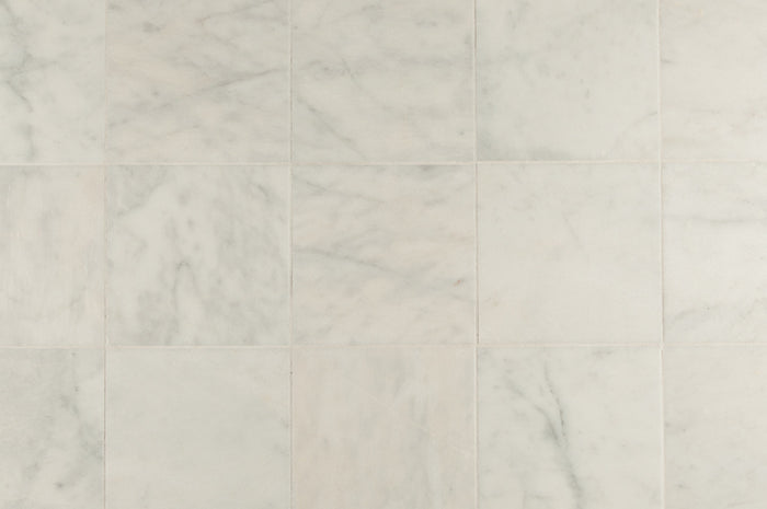 Turkish Carrara White Polished Marble Tiles 4