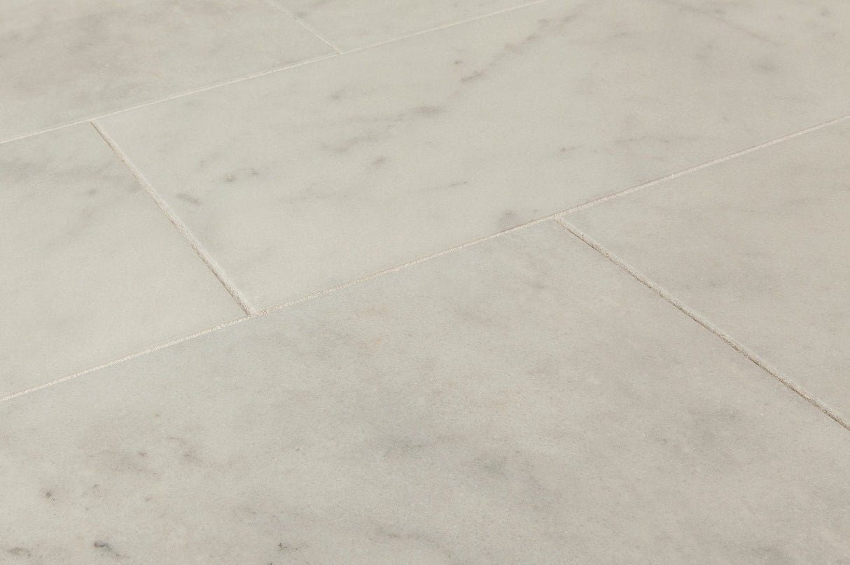 Turkish Carrara White Polished Marble Tiles