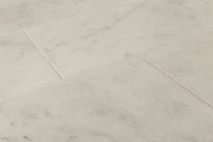 Turkish Carrara White Polished Marble Tiles