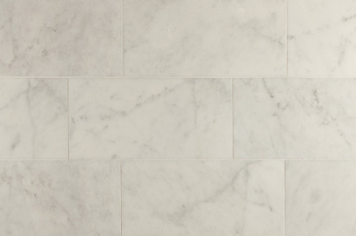 Turkish Carrara White Polished Marble Tiles 4