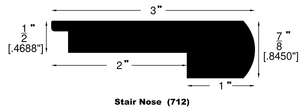 Engineered Hardwood Moldings - Handscraped Birch - Aspen