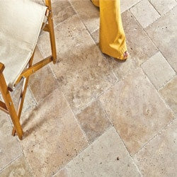 Antique Pattern Travertine Flooring Tiles 5