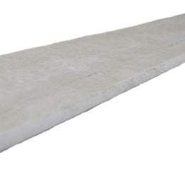 Flow Ivory Matte Porcelain Bullnose 4x24