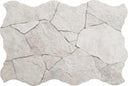 Borgogna Flagstone White 17x26 Stone Look Porcelain Tile