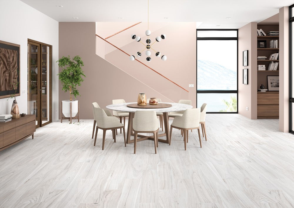 Bengala InOut Cold 9x47 Grey Wood Look Porcelain Plank Tile