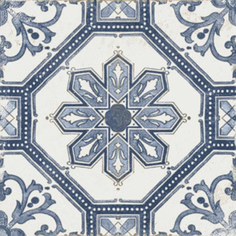 Vintage Dec 8 8x8 Patterned Porcelain Tile