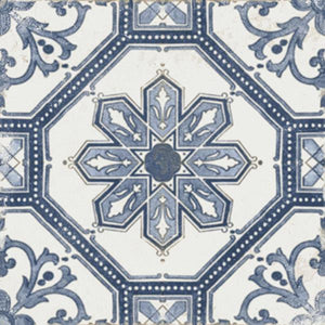 Vintage Dec 8 8x8 Patterned Porcelain Tile
