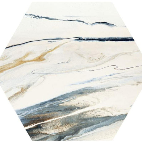 Marmaris Hex Sunset 8x10 Matte Porcelain Tile