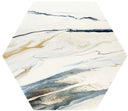 Marmaris Hex Sunset 8x10 Matte Porcelain Tile