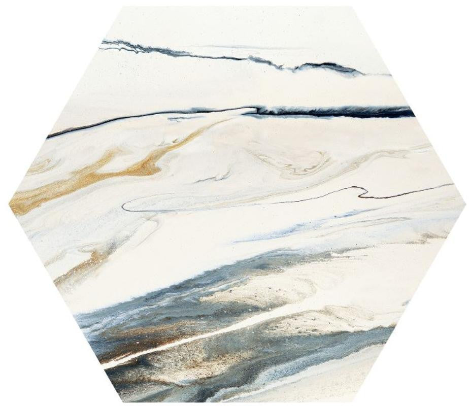 Marmaris Hex Sunset 8x10 Matte Porcelain Tile
