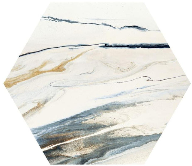 Marmaris Hex Sunset 8x10 Matte Porcelain Tile