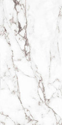 Venato Blanco Polished 12x24 Marble Look Porcelain Tile