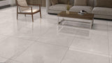Amani Light Grey 32x32 Glossy Porcelain Floor Tile