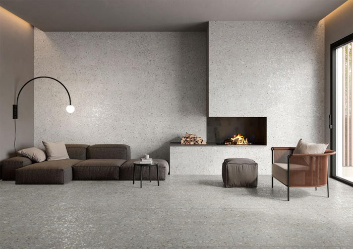 Frammenta Bianco 12x24 Marble Look Porcelain Tile 2