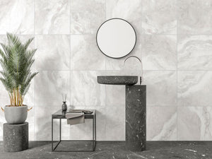 Izmir Lt Grey Polished 24x24 Porcelain Tile