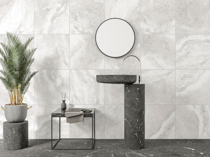 Izmir Lt Grey Polished 24x24 Porcelain Tile 3