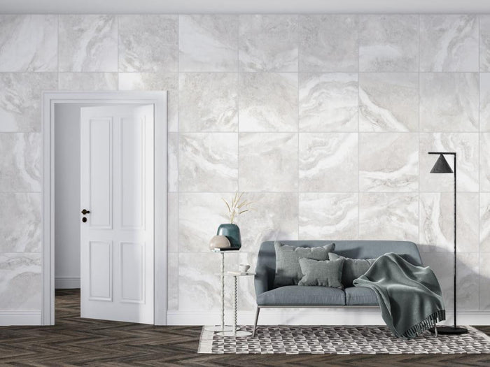 Izmir Lt Grey Polished 24x24 Porcelain Tile 4