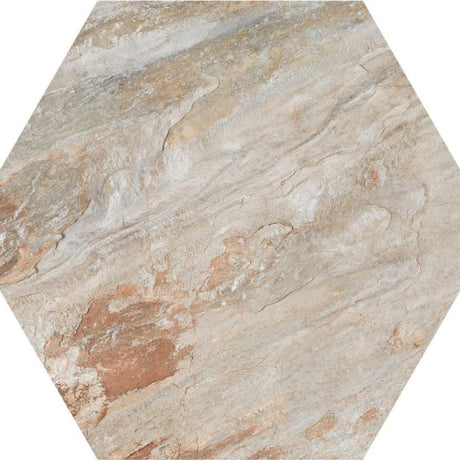Manstone Hex 19x22 Matte Porcelain Tile