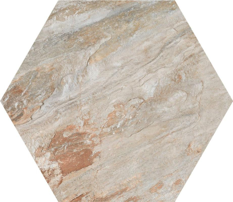 Manstone Hex 19x22 Matte Porcelain Tile