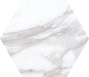 Apuan Hex 19x22 Marble Look Porcelain Tile