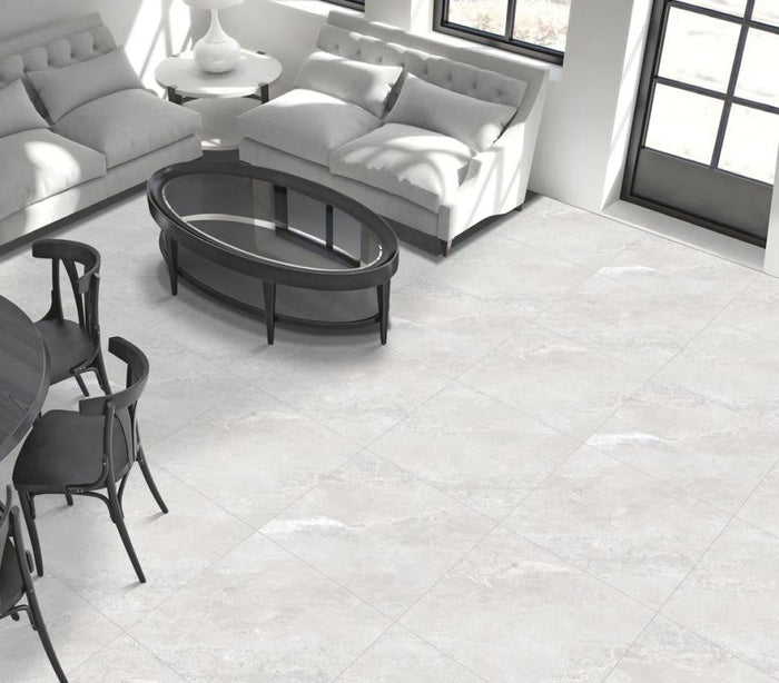 Silver Slate 24x24 Slate Look Porcelain Tile 2