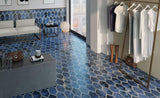 Dorne Blue Provenzal 6x13 Porcelain Tile