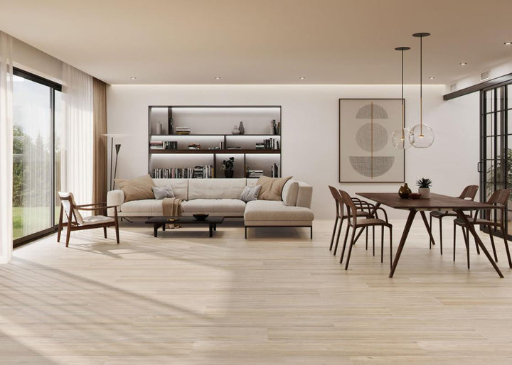 Havsta Natural 12x60 Wood Look Porcelain Plank Tile