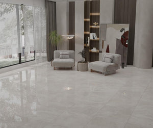 Izmir Cream Polished 12x24 Porcelain Tile