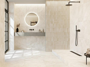 Mylos Bone 24x24 Stone Look Porcelain Tile