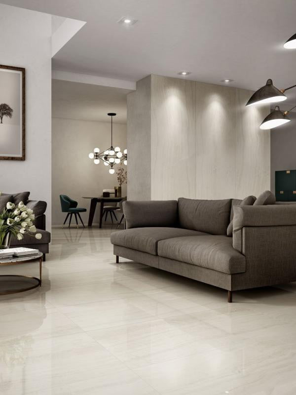Trilogy Onyx Light 24x48 Soft Finish Onyx Look Porcelain Tile 2