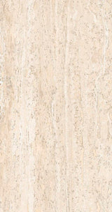 I Travertino Bianco Vein Cut 12x24 Travertine Look Porcelain Tile