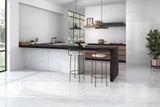 Caryn Bianco 40x40 Satin Stone Look Porcelain Tile